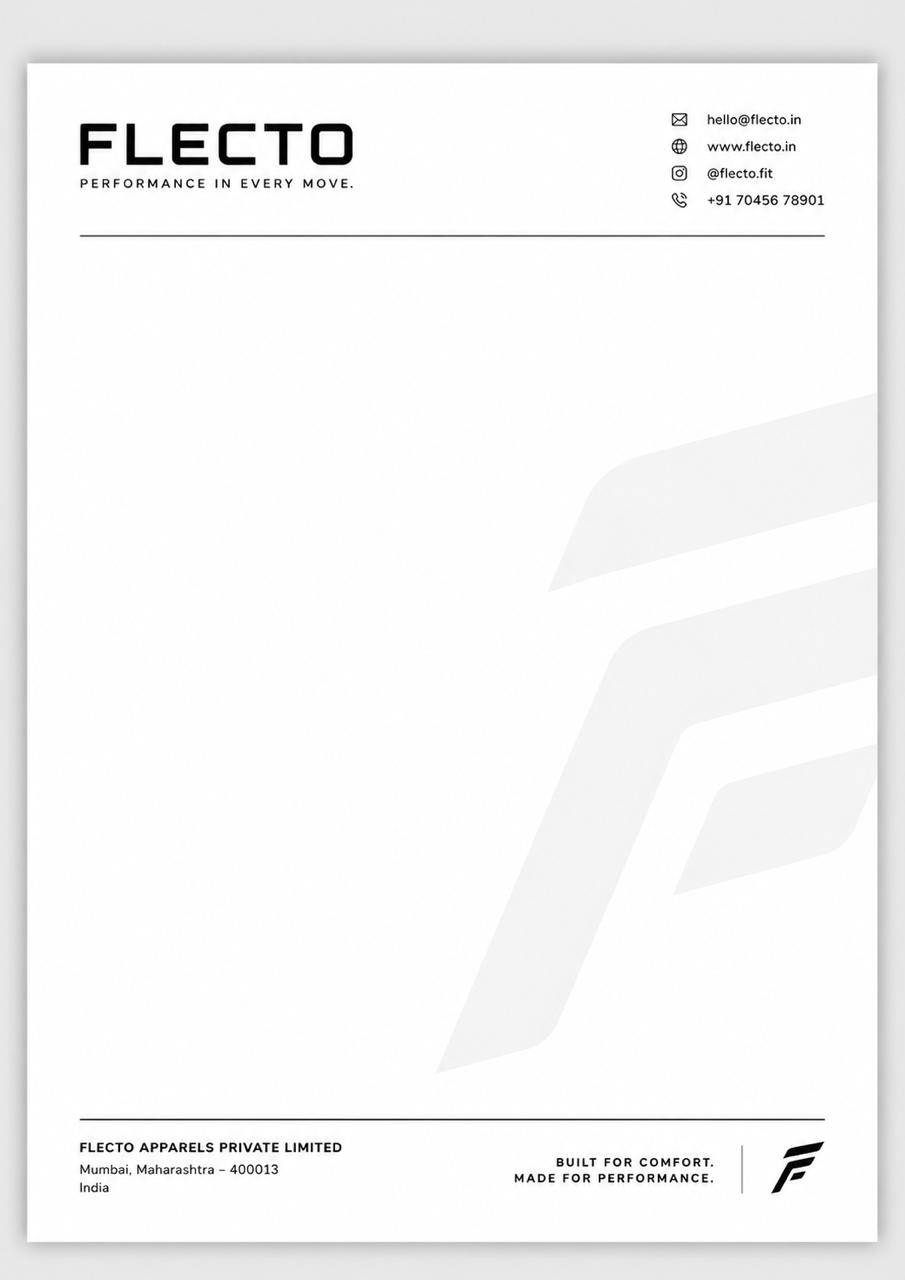 Custom corporate letterhead stationery printing
